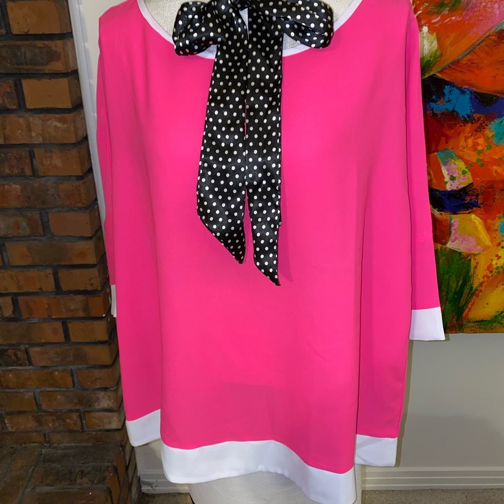 Hot pink ladies top
